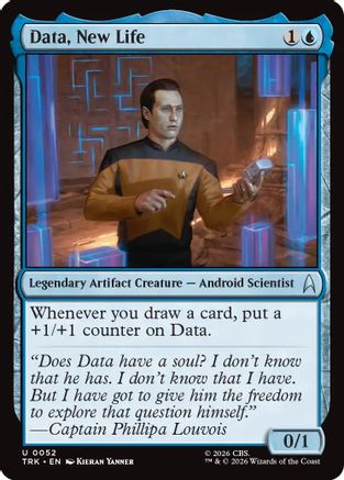 Data, New Life |  Foil (052) [Star Trek]