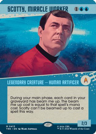 Scotty, Miracle Worker (Showcase) |  Foil (413) [Star Trek]