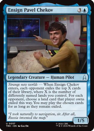 Ensign Pavel Chekov |  (057) [Star Trek]
