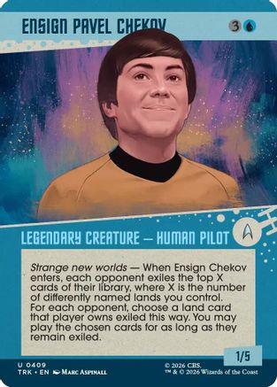 Ensign Pavel Chekov (Showcase) |  Foil (409) [Star Trek]