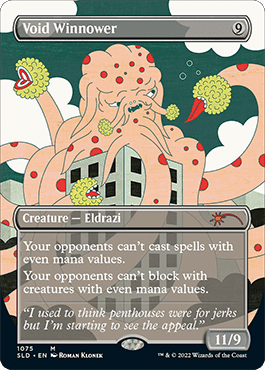 Void Winnower (Borderless) [Secret Lair Drop Series] Foil