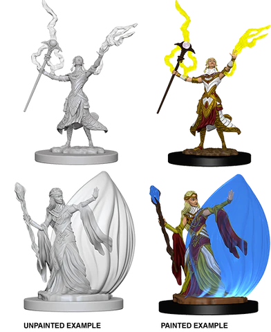 D&D Nolzur's Marvelous Miniatures | Elf Wizard (Female - A)