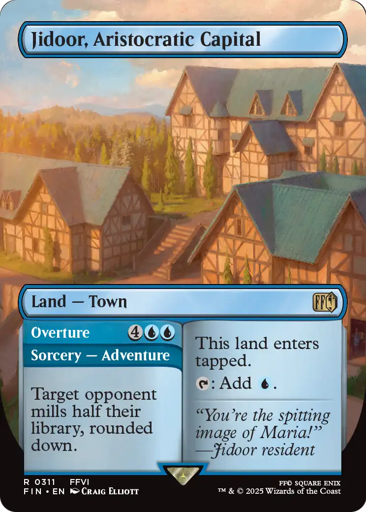 Jidoor, Aristocratic Capital (Borderless) (311) [FINAL FANTASY]