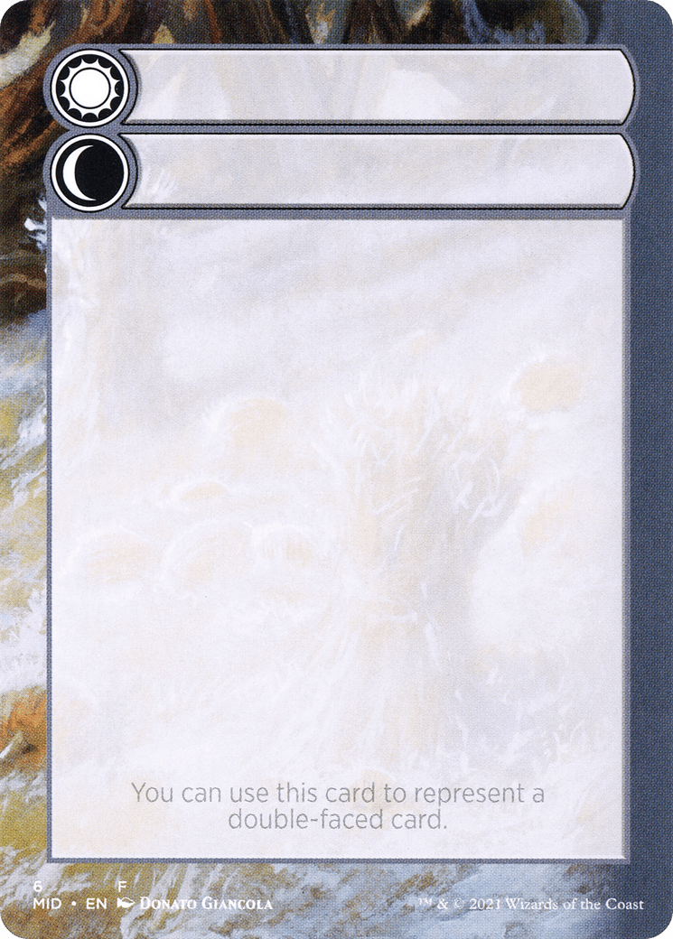 Double-Faced Substitute Card (SMID-006) - Innistrad: Midnight Hunt Substitute Cards (Borderless)