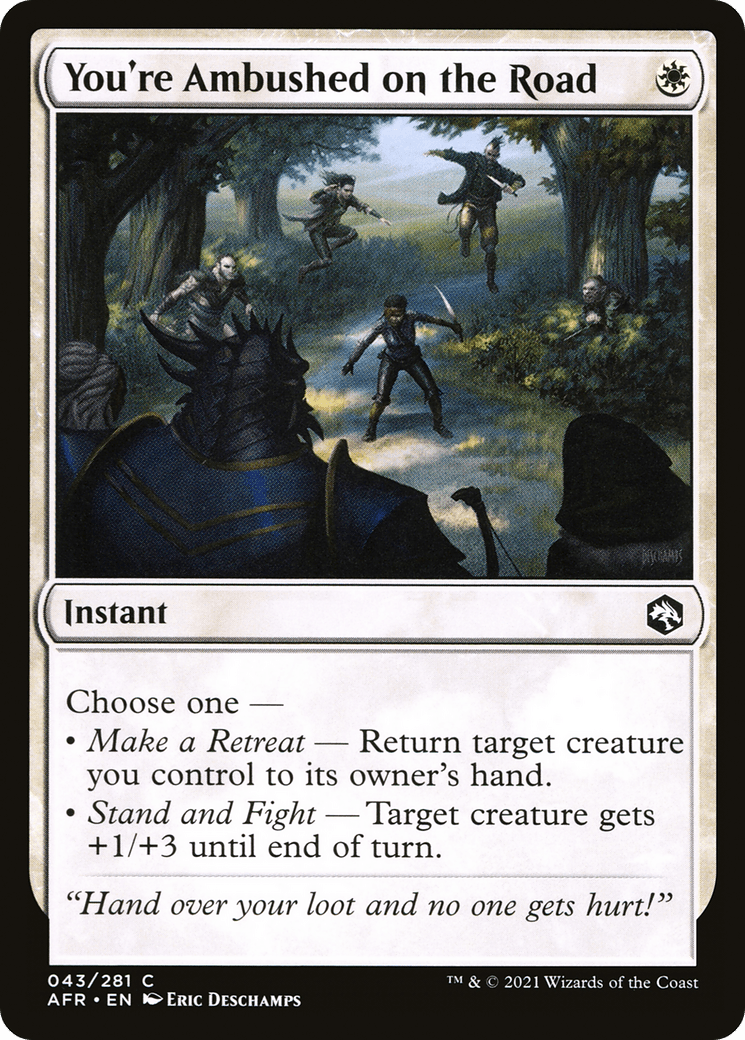 You're Ambushed on the Road [Dungeons & Dragons: Adventures in the Forgotten Realms] Foil