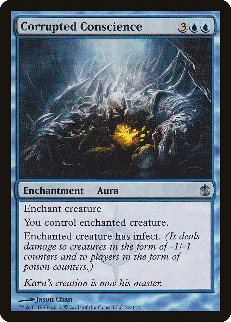Corrupted Conscience [Mirrodin Besieged] Foil