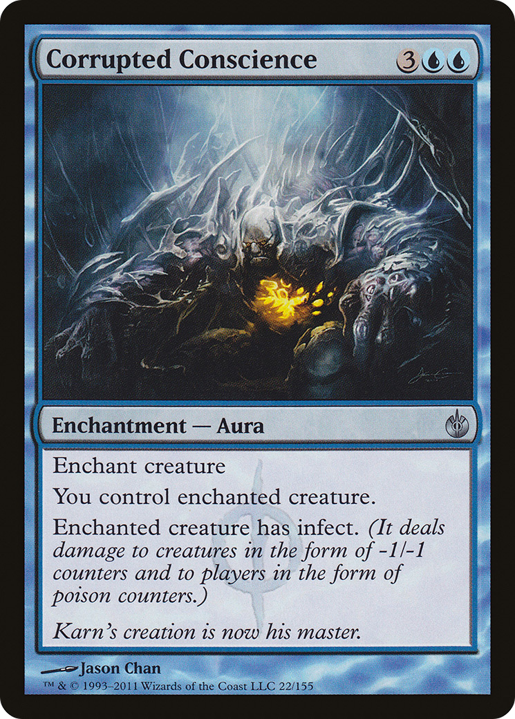 Corrupted Conscience [Mirrodin Besieged] Foil