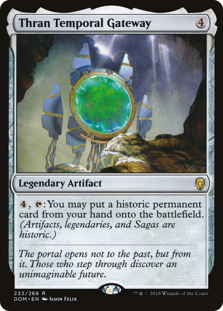 Thran Temporal Gateway [Dominaria] Foil