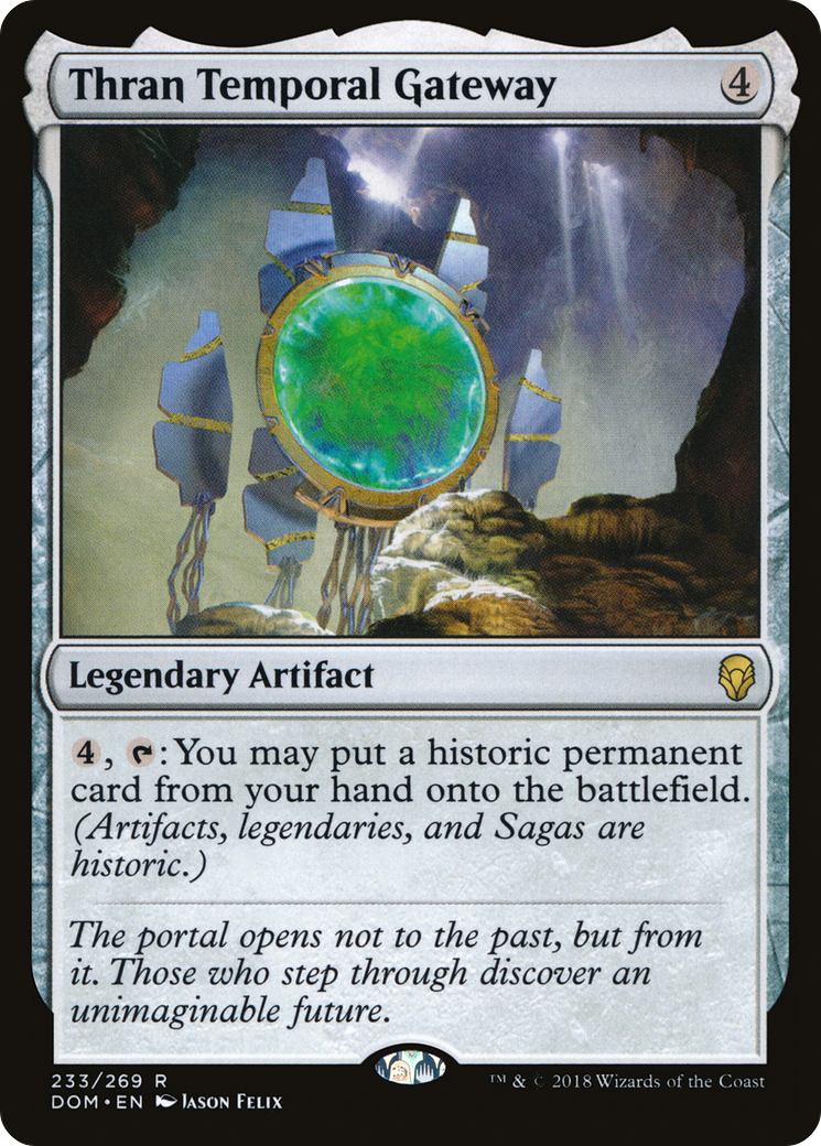 Thran Temporal Gateway [Dominaria] Foil
