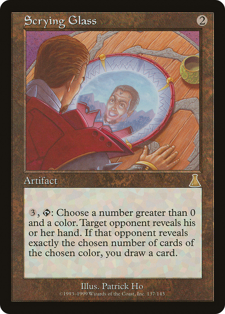 Scrying Glass [Urza's Destiny] Foil