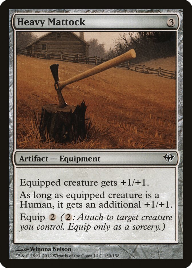 Heavy Mattock 150/158 (Dark Ascension) 