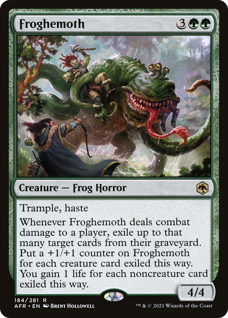 Froghemoth [Dungeons & Dragons: Adventures in the Forgotten Realms] Foil