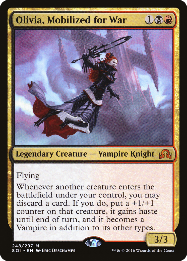 Olivia, Mobilized for War [Shadows over Innistrad] Foil
