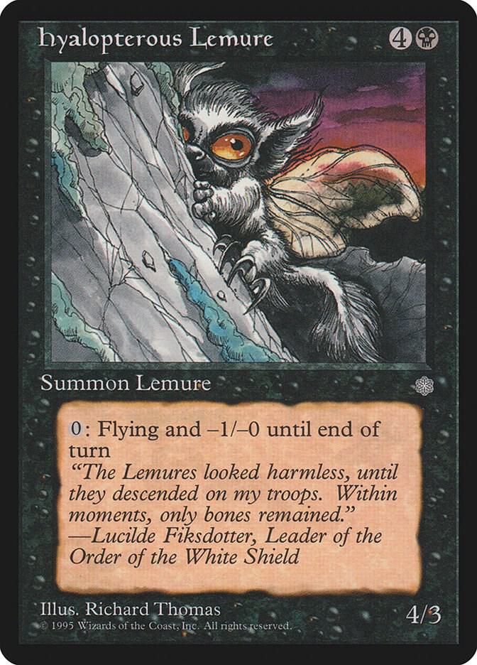 Hyalopterous Lemure 133/383 (Ice Age) 