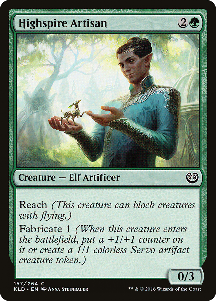 Highspire Artisan [Kaladesh] Foil