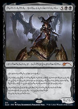 Sheoldred, Whispering One (Phyrexian) [Secret Lair Drop Series] Foil