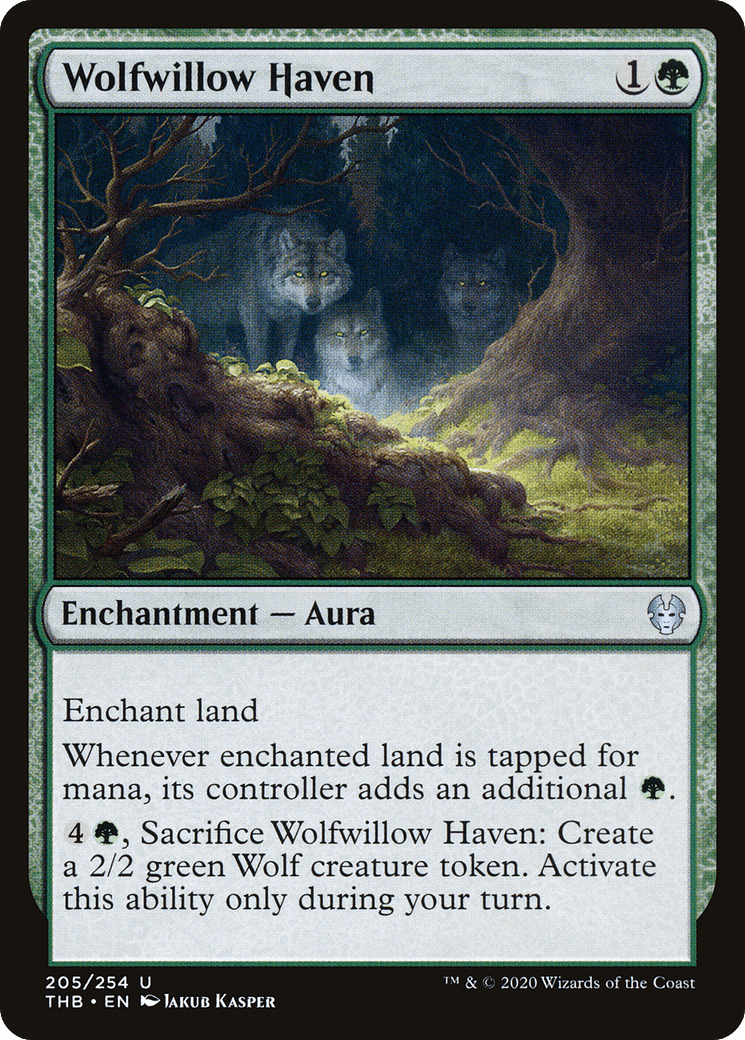 Wolfwillow Haven [Theros Beyond Death] Foil