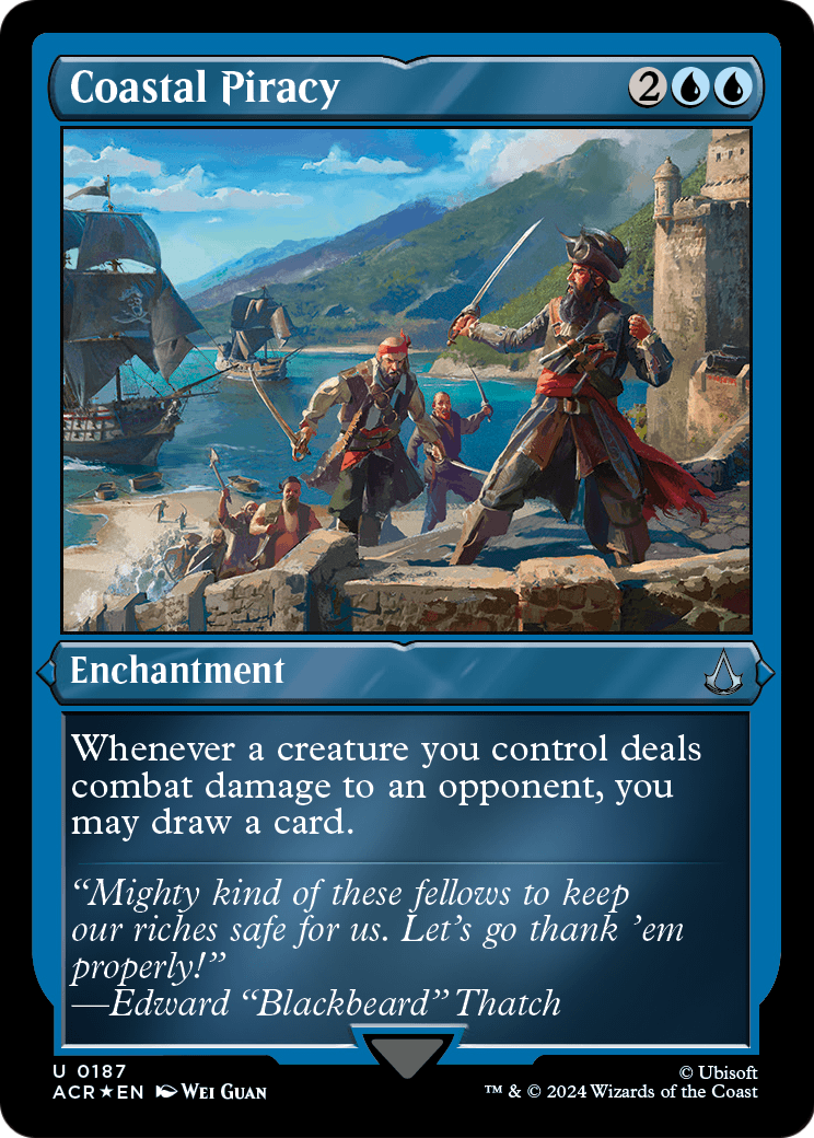 Coastal Piracy (ACR-187) - Assassin's Creed Etched Foil