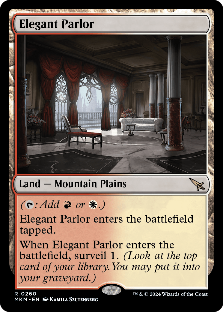 Elegant Parlor [Murders at Karlov Manor] Foil