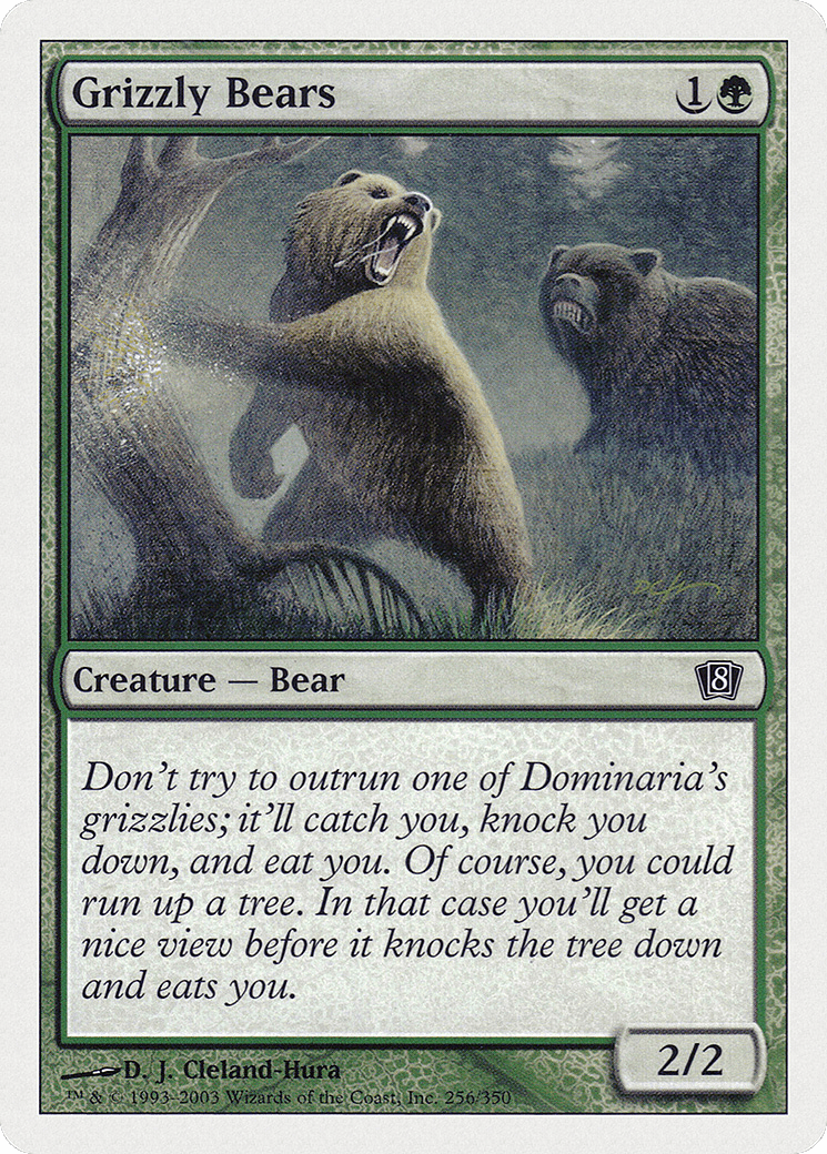 Grizzly Bears (8ED-256) - Eighth Edition