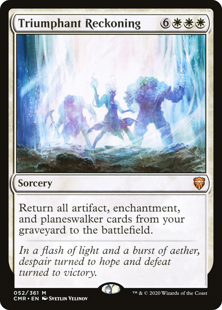 Triumphant Reckoning [Commander Legends] Foil