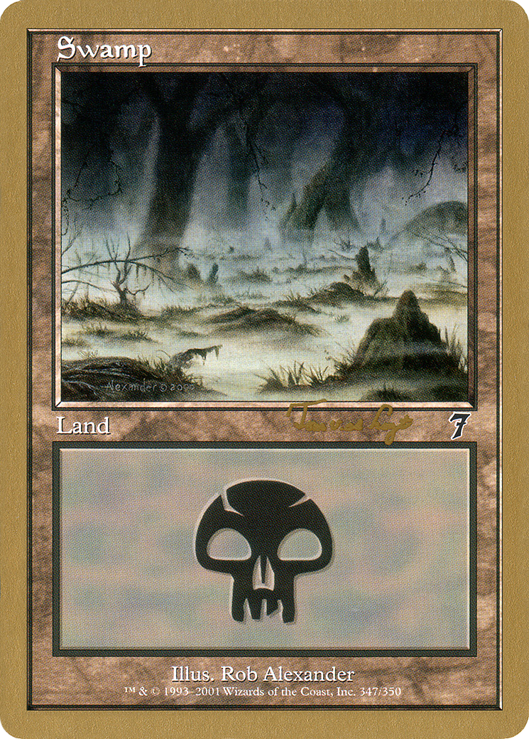 Swamp (WC01-TVDL347) - World Championship Decks 2001