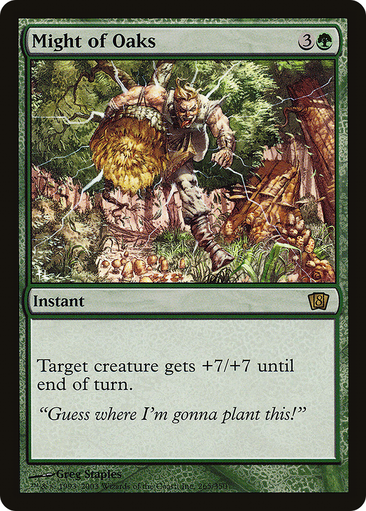 Might of Oaks [Eighth Edition] Foil
