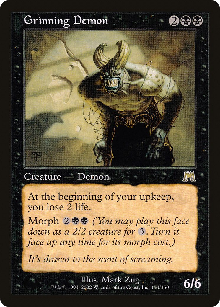 Grinning Demon [Onslaught] Foil