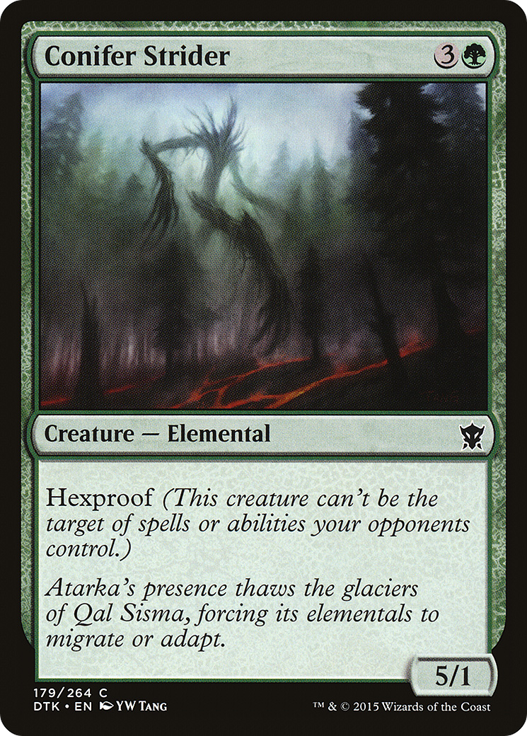 Conifer Strider [Dragons of Tarkir] Foil
