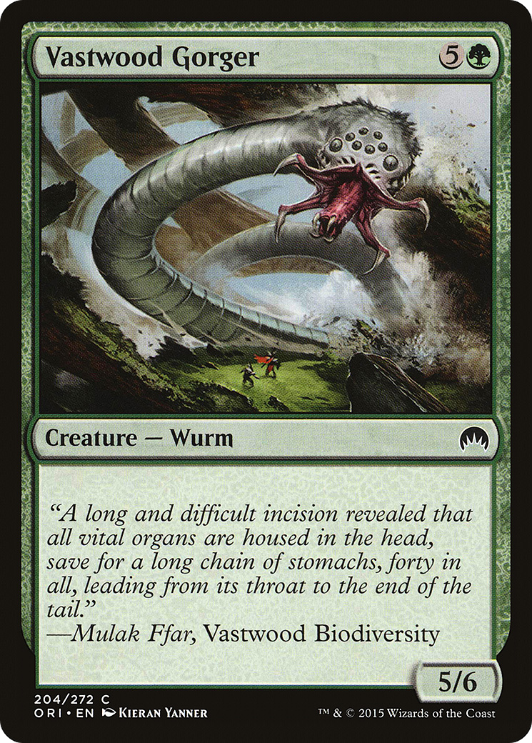 Vastwood Gorger [Magic Origins] Foil
