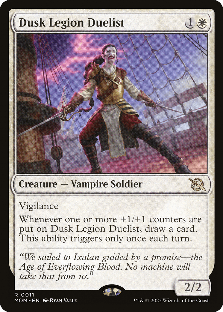 Dusk Legion Duelist [March of the Machine] Foil