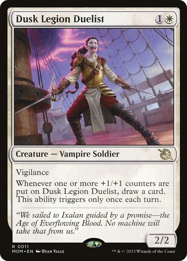 Dusk Legion Duelist [March of the Machine] Foil