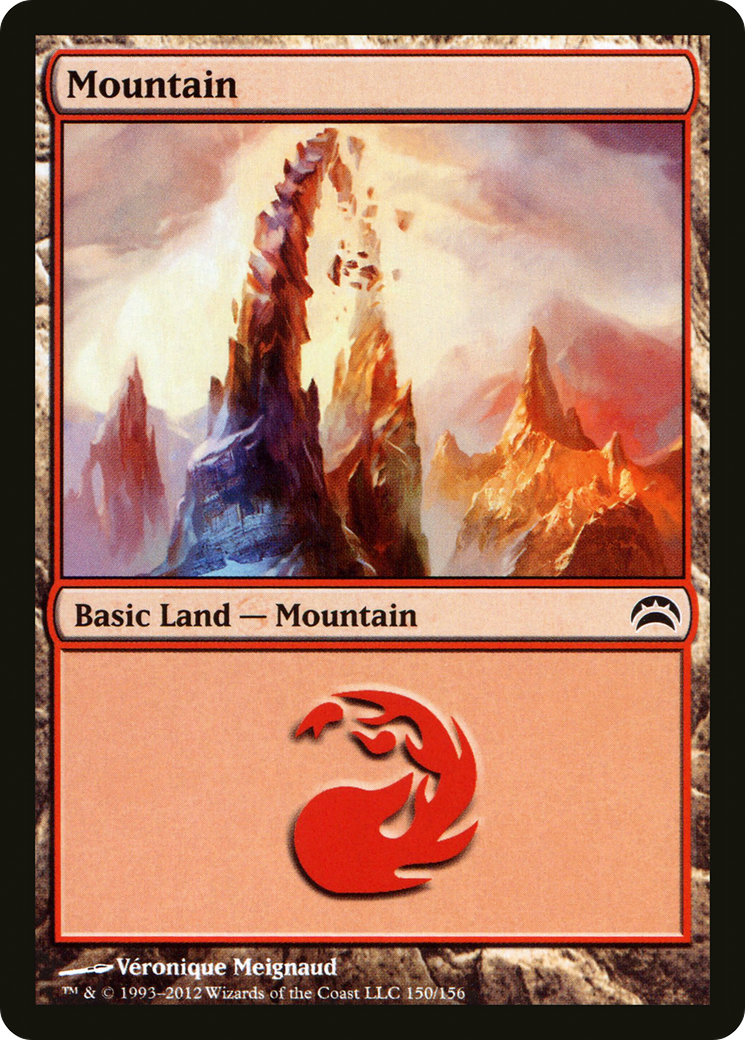 Mountain (150) [Planechase 2012]  Foil
