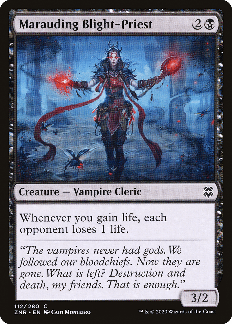 Marauding Blight-Priest [Zendikar Rising] Foil