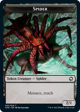 Spider Token 7 (Adventures in the Forgotten Realms) 
