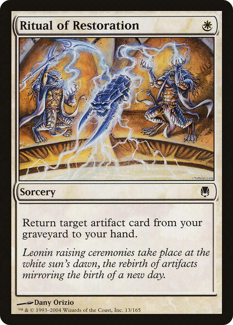 Ritual of Restoration [Darksteel] Foil