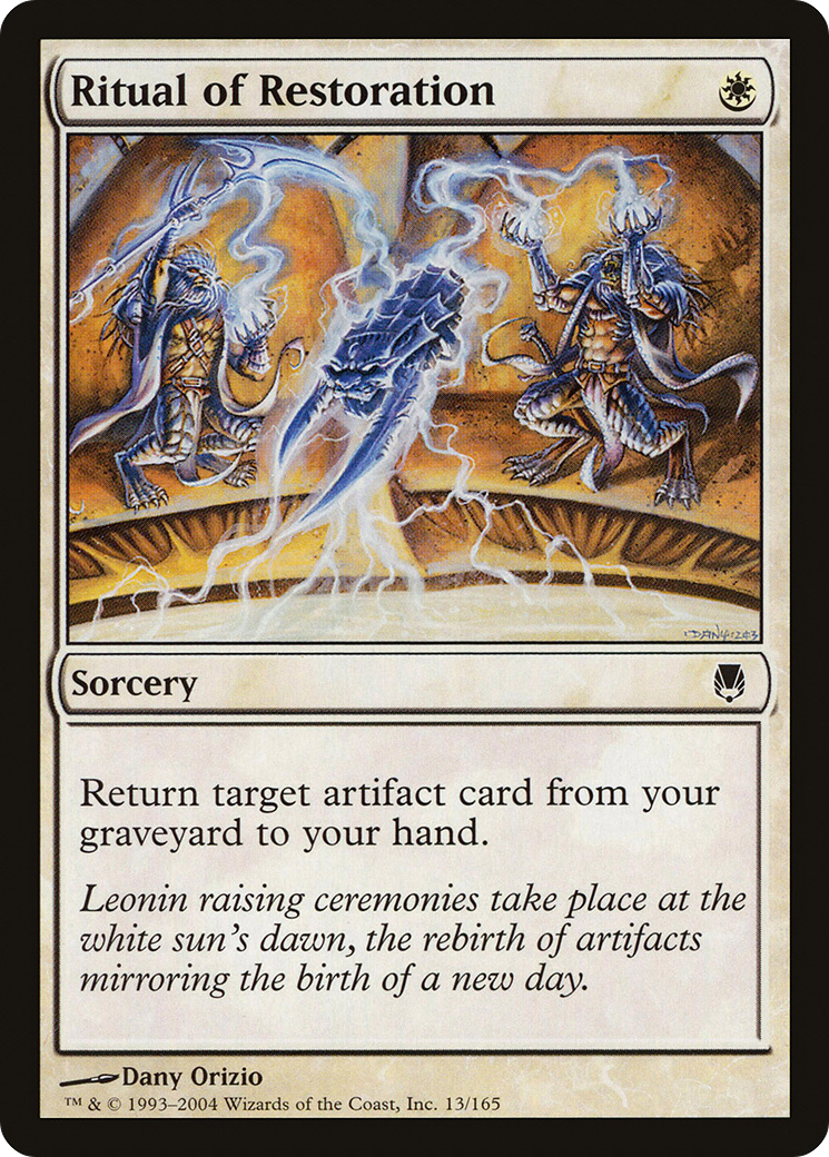 Ritual of Restoration [Darksteel] Foil