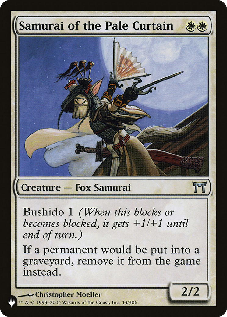 Samurai of the Pale Curtain |  (CHK-43) [The List]