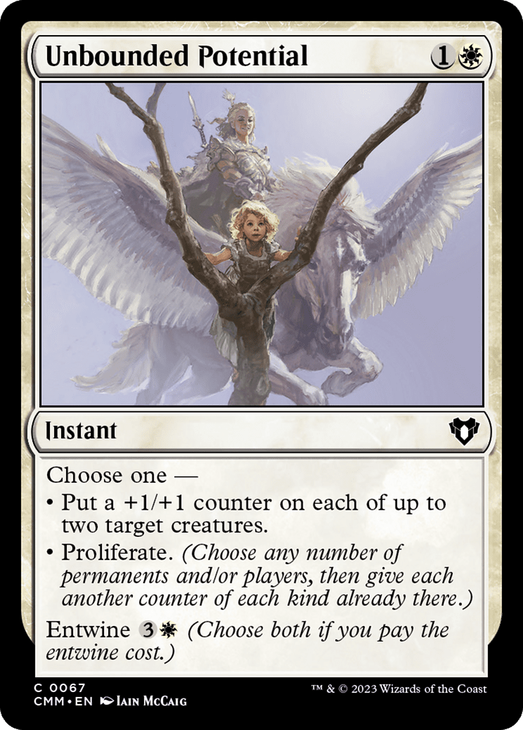 Unbounded Potential [Commander Masters] Foil