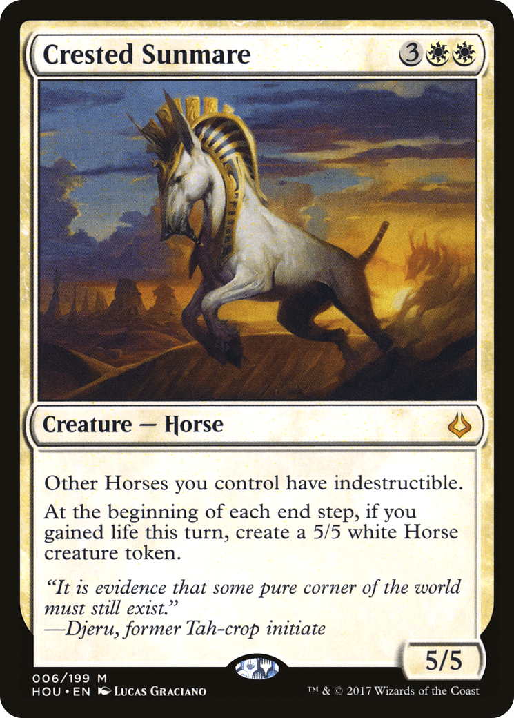 Crested Sunmare [Hour of Devastation] Foil