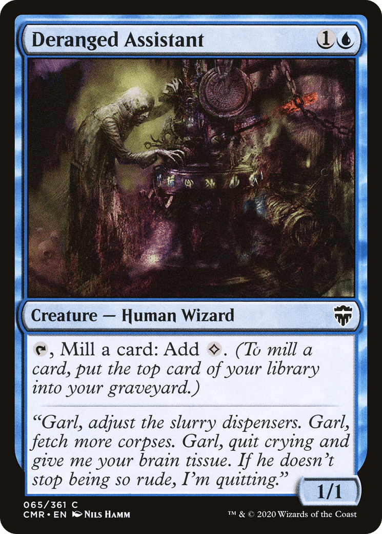 Deranged Assistant [Commander Legends] Foil