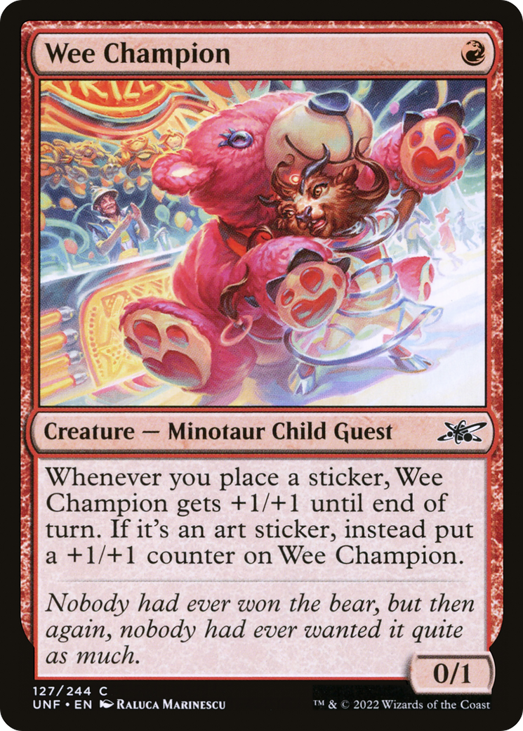 Wee Champion [Unfinity] Foil