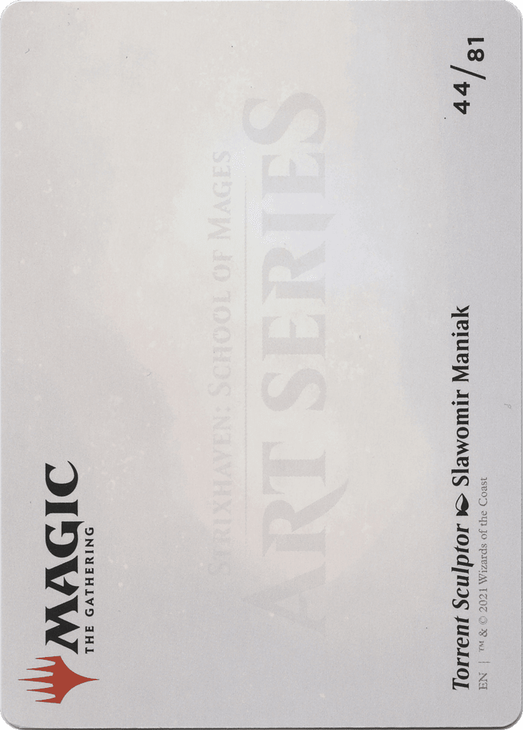Torrent Sculptor // Torrent Sculptor (ASTX-044) - Strixhaven Art Series (Borderless)