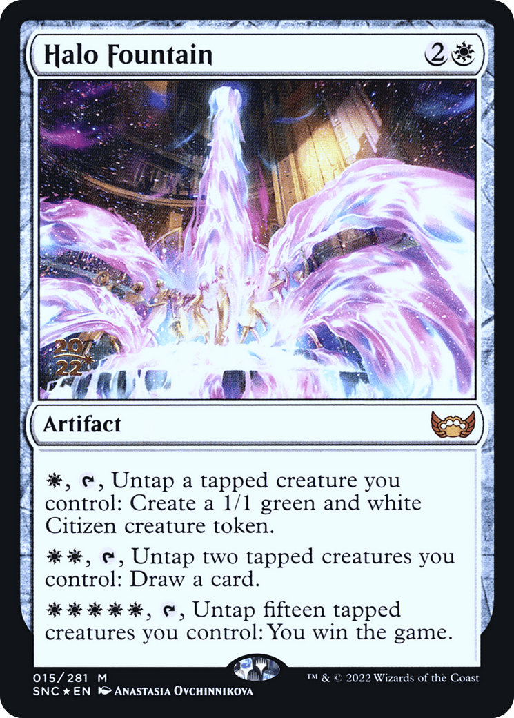 Halo Fountain [Streets of New Capenna Prerelease Promos]