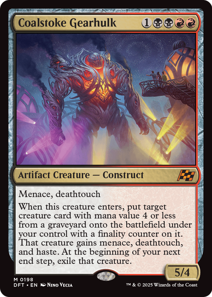 Coalstoke Gearhulk |  (198) [Aetherdrift]