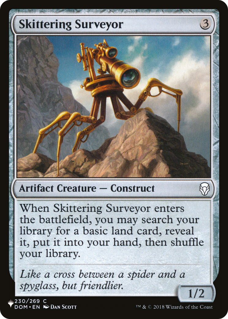 Skittering Surveyor |  (DOM-230) [The List]
