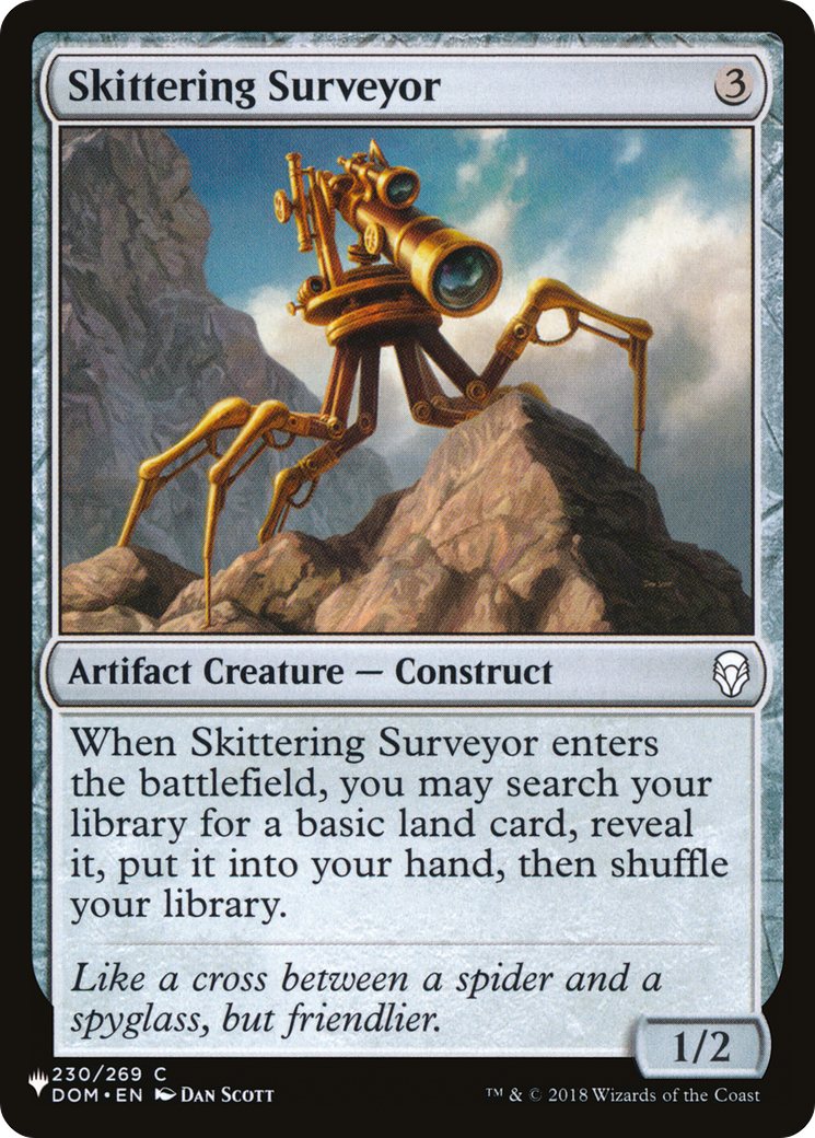 Skittering Surveyor |  (DOM-230) [The List]