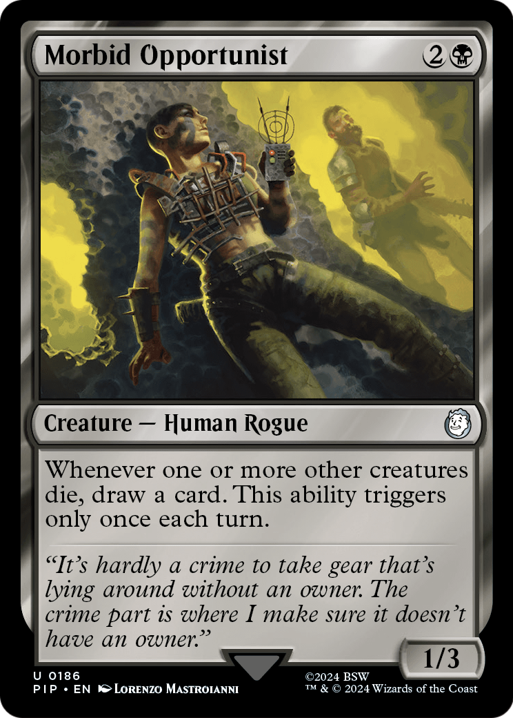 Morbid Opportunist [Fallout] Foil