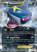 Sharpedo EX 91/160 (XY - Primal Clash)  - Holofoil