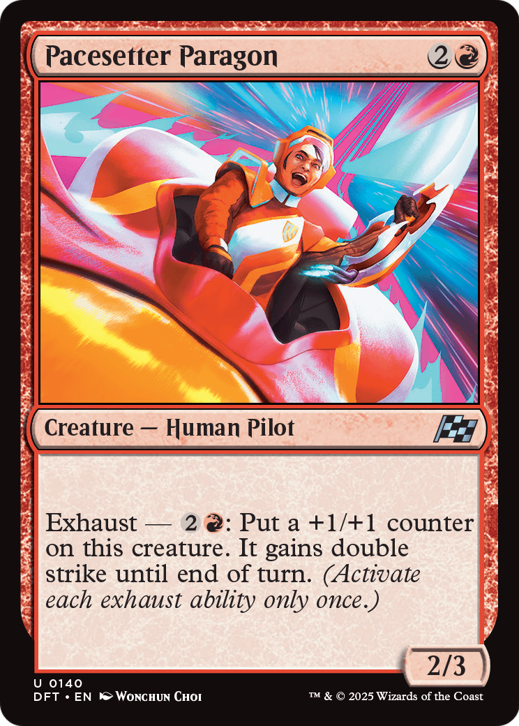Pacesetter Paragon |  Foil (140) [Aetherdrift]